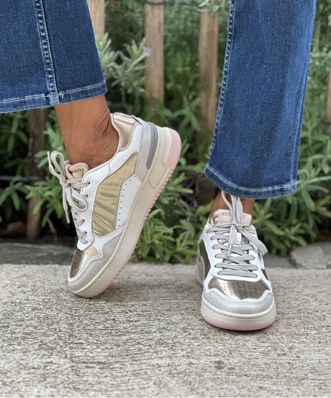 Victoria - baskets basses rose gold